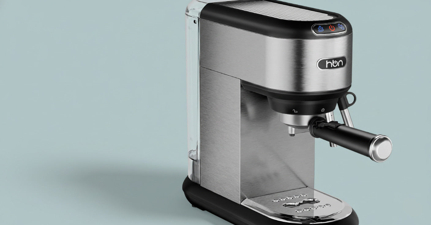 espresso coffee machine brewing rich coffee at home barista style experience