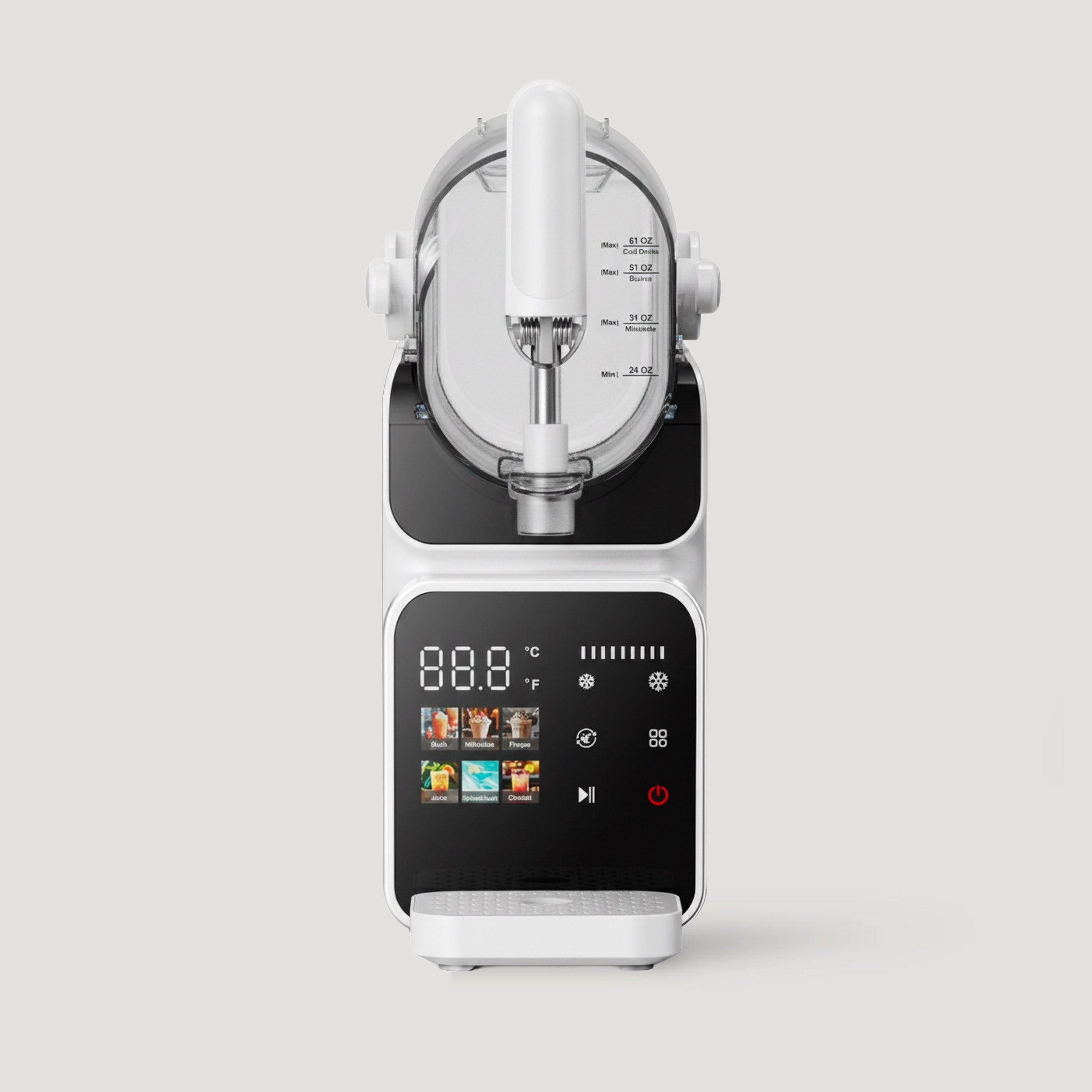 slushie machine frozen drink maker with digital display countertop appliance