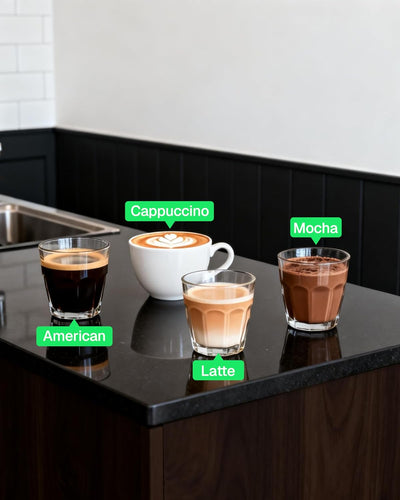 Espresso Machine, 3.5Bar Cappuccino & Latte Maker, 800W Espresso Machine Maker with Steamer