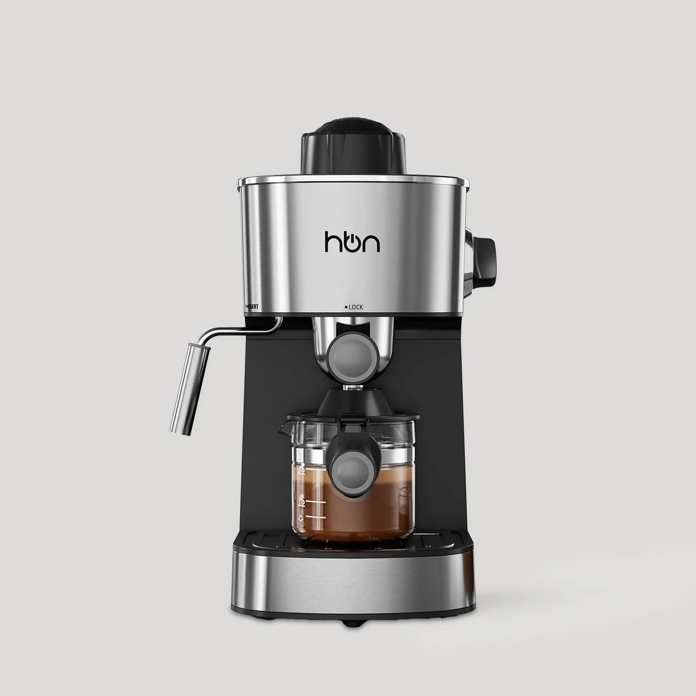 3.5 bar espresso machine stainless steel compact home coffee maker